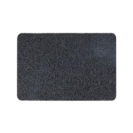 Charcoal Coloured Spaghetti PVC Doormat - 40 x 60 x 1cm